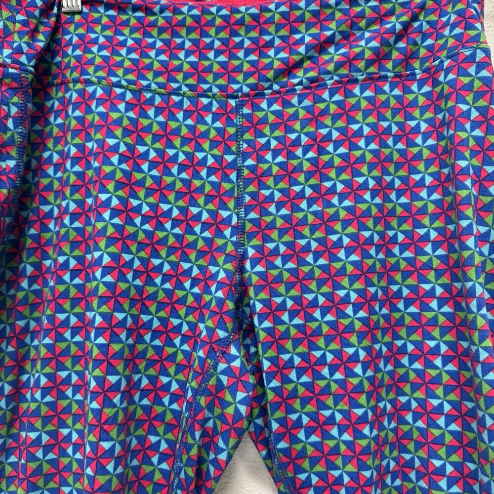 Rafaella Womens Weekend Leggings Stretch Geometric Print Large‎ Capri